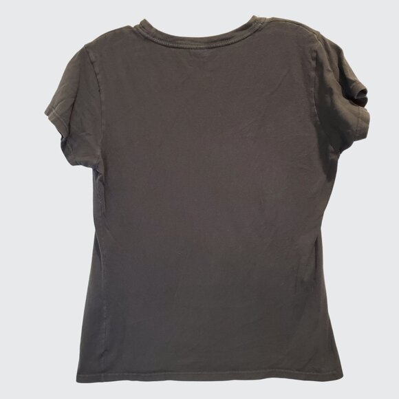 Preowned Tultex T-Shirt With Cat Astronaut Graphic Ring spun Cotton Large - Picture 2 of 5